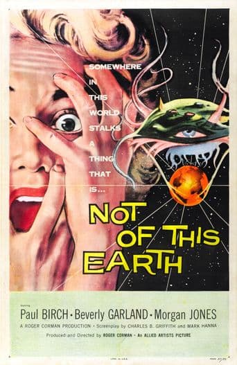 Not of This Earth poster art