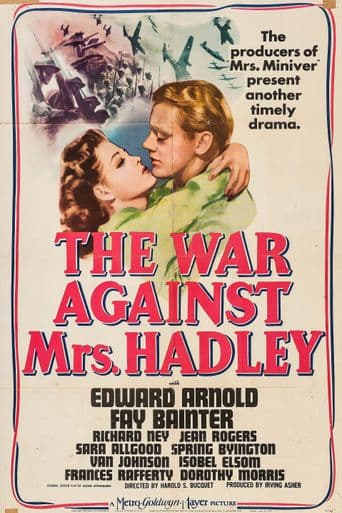 The War Against Mrs. Hadley poster art