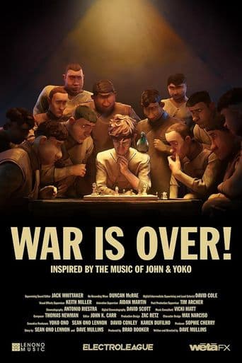 WAR IS OVER! Inspired by the Music of John and Yoko poster art