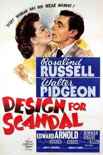 Design for Scandal poster art