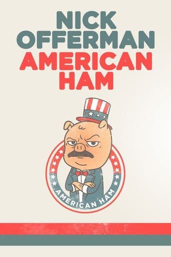 Nick Offerman: American Ham poster art