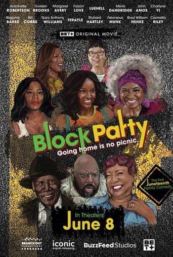 Block Party poster art