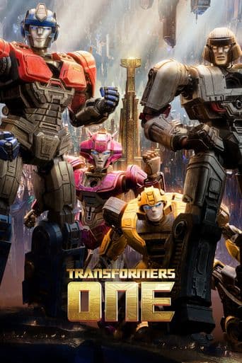 Transformers One poster art