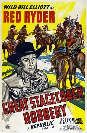 Great Stagecoach Robbery poster art