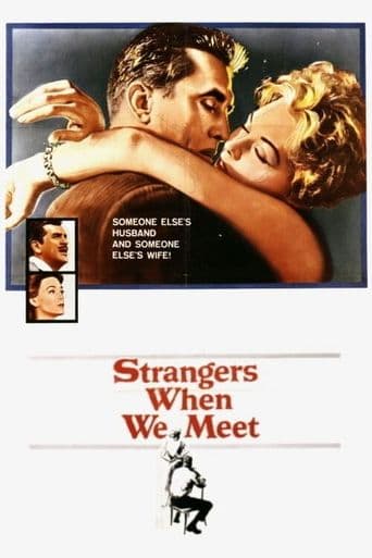 Strangers When We Meet poster art