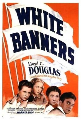 White Banners poster art