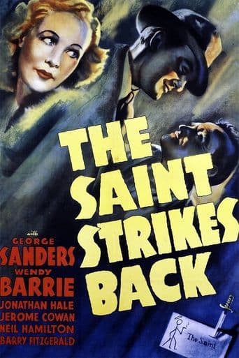 The Saint Strikes Back poster art