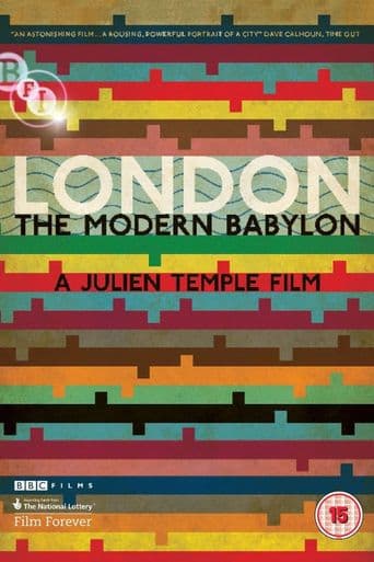 London: The Modern Babylon poster art