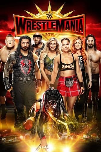 WrestleMania 35 poster art