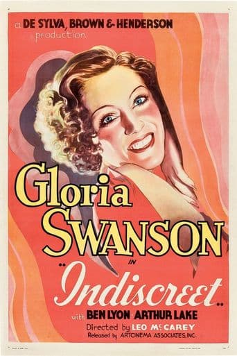 Indiscreet poster art