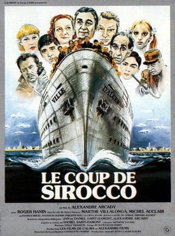 Le Coup de Sirocco poster art