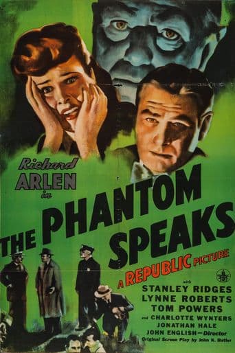 The Phantom Speaks poster art