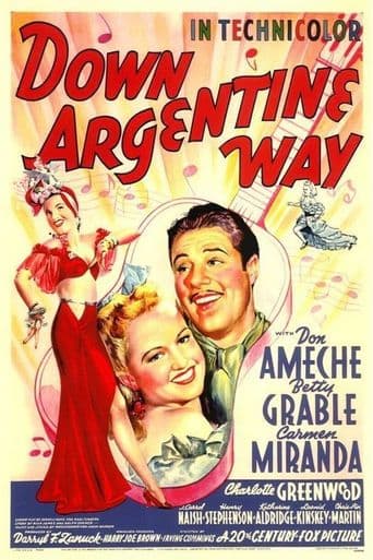 Down Argentine Way poster art