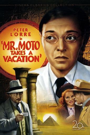 Mr. Moto Takes a Vacation poster art