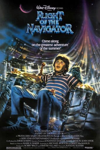 Flight of the Navigator poster art