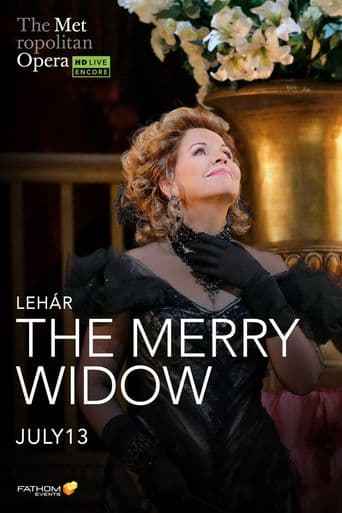 The Metropolitan Opera: The Merry Widow poster art