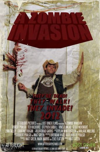 A Zombie Invasion poster art