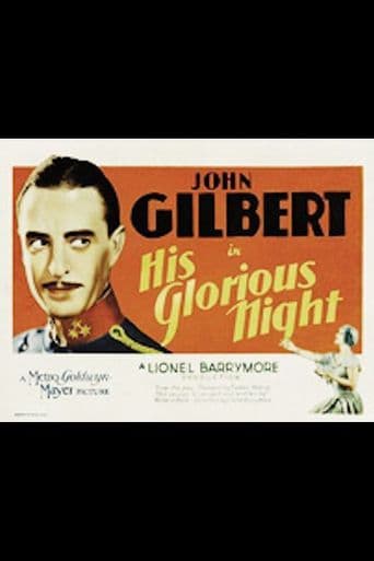 His Glorious Night poster art