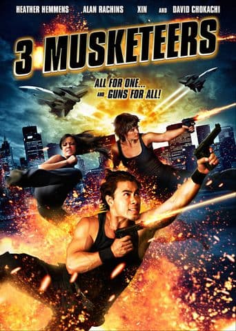 3 Musketeers poster art