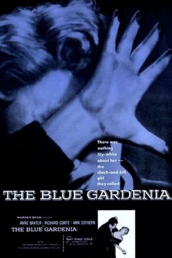 The Blue Gardenia poster art