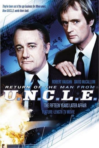 The Return of the Man from U.N.C.L.E.: The Fifteen Years Later Affair poster art