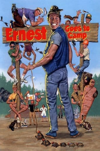 Ernest Goes to Camp poster art