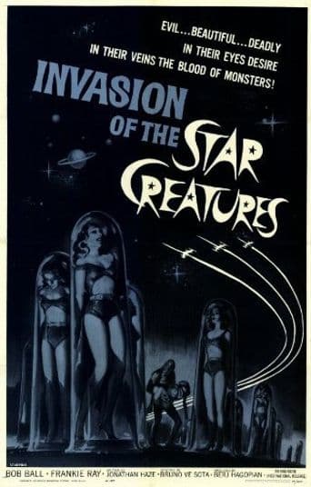 Invasion of the Star Creatures poster art