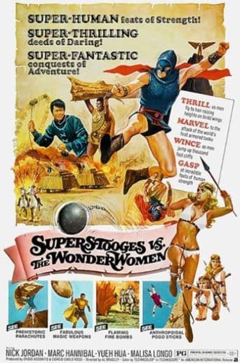 Super Stooges vs. the Wonder Women poster art