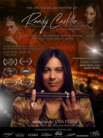 The Life, Blood and Rhythm of Randy Castillo poster art