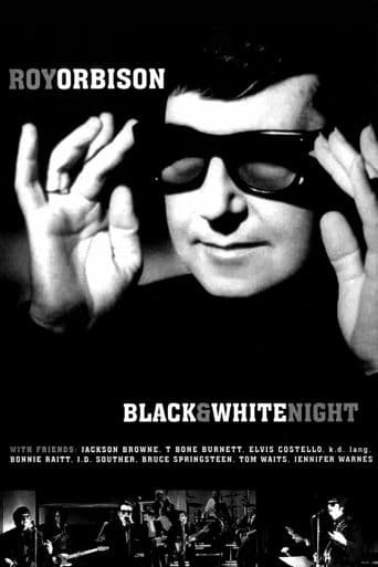 Roy Orbison and Friends: A Black and White Night poster art