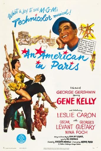 An American in Paris poster art