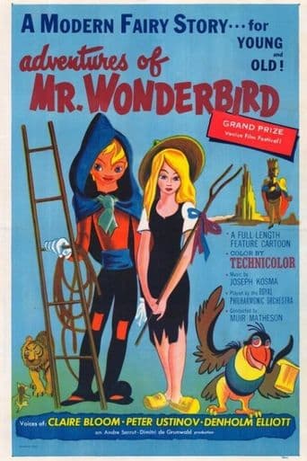 The Curious Adventures of Mr. Wonderbird poster art