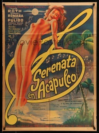 Serenata en Acapulco poster art