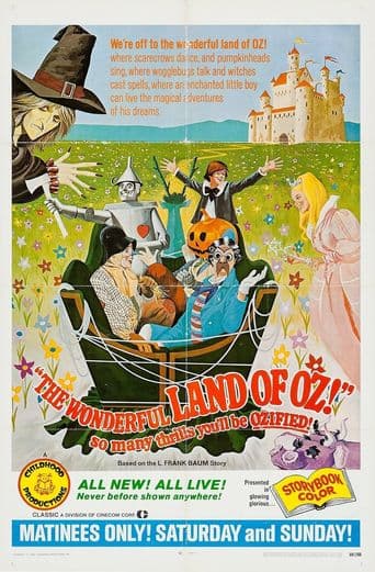 The Wonderful Land of Oz poster art