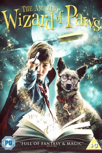 The Amazing Wizard of Paws poster art