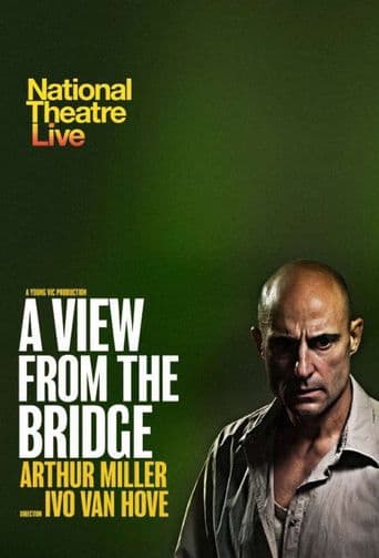 National Theatre Live: A View from the Bridge poster art