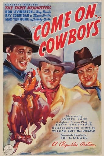 Come on Cowboys poster art