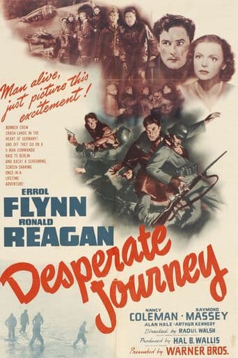 Desperate Journey poster art