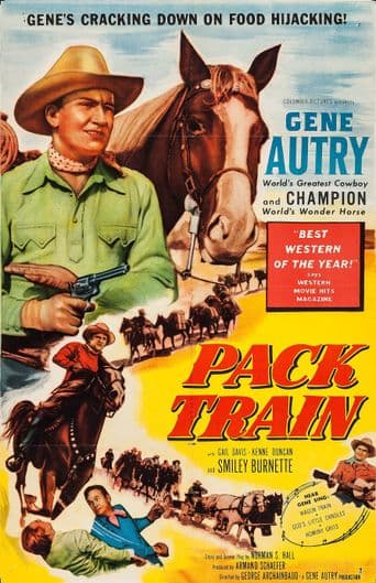 Pack Train poster art