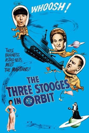 The Three Stooges in Orbit poster art