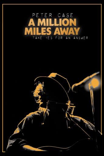 Peter Case: A Million Miles Away poster art