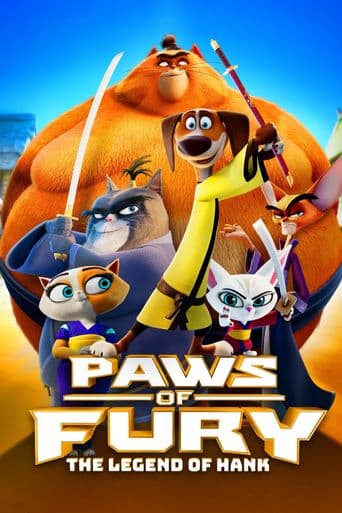 Paws of Fury: The Legend of Hank poster art