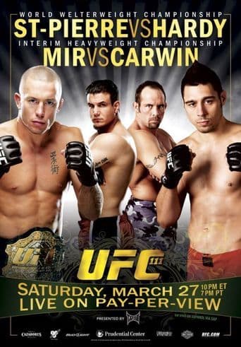 UFC 111: St-Pierre vs. Hardy poster art