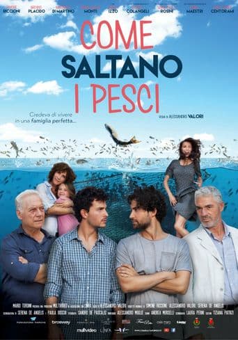 Come saltano i pesci poster art