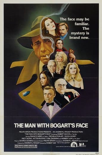 The Man With Bogart's Face poster art