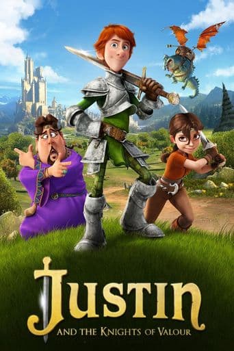 Justin and the Knights of Valour poster art