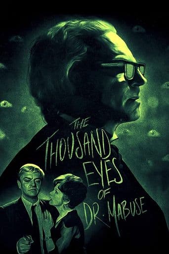 The 1,000 Eyes of Dr. Mabuse poster art