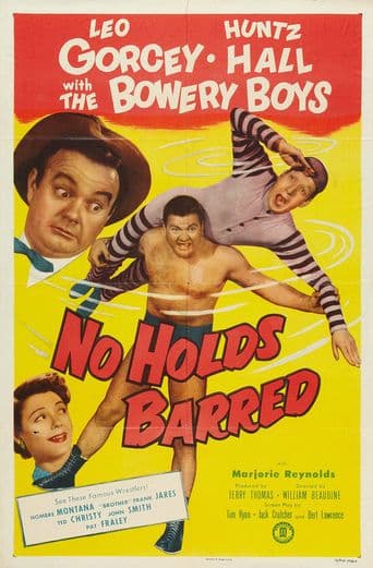 No Holds Barred poster art