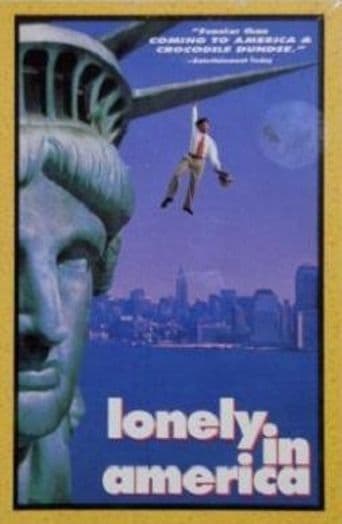 Lonely in America poster art