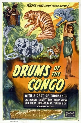 Drums of the Congo poster art